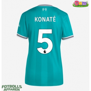 Liverpool Ibrahima Konate #5 Tredje Tröja Kvinnor 2025-26 Kortärmad
